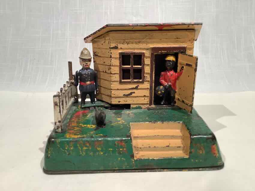 Uncle Remus Iron Mechanical Bank