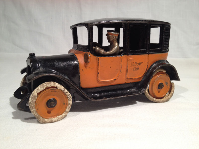Arcade Cast Iron Yellow Cab