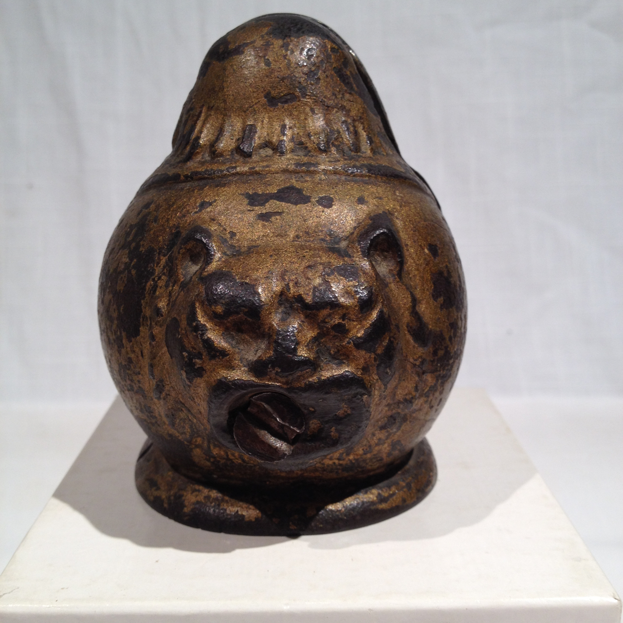 The Tammany Tiger side of the bank