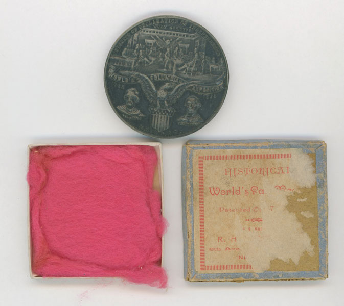 1892-1893 Columbian World's Fair Medal